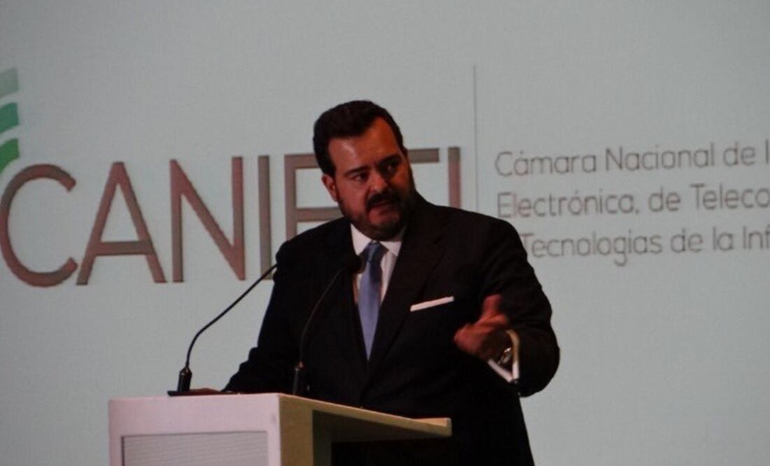 Mario de la Cruz, presidente de la Canieti. Foto: Tomada de Twitter @CANIETI