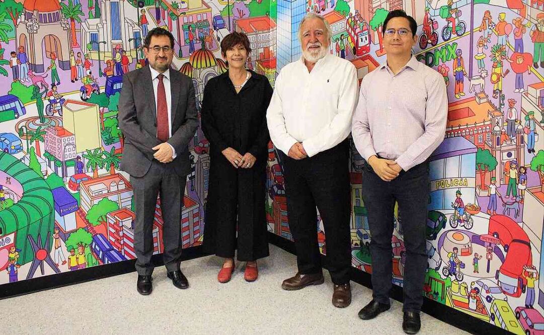 Miembros del gabinete de CDMX se reúnen con la nueva titular de IPDP (02/04/2025). Foto: Especial