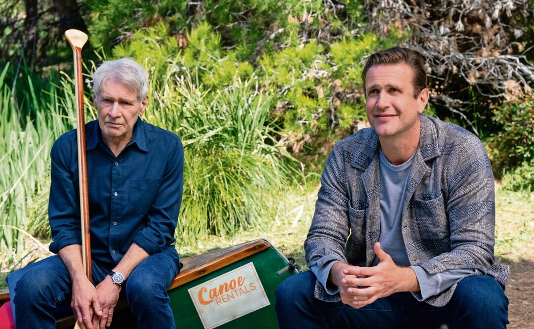 Harrison Ford interpreta en la serie de comedia y drama a Paul, un terapeuta, y Jason Segel a Jimmy, el paciente que acaba de enviudar. Foto: Apple TV+
