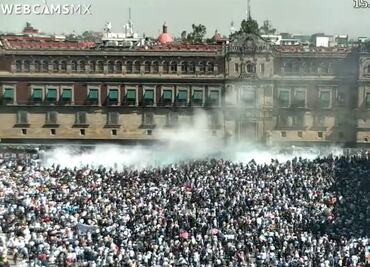 Marcha Generación Z: ¿Qué tanta gente hubo en el Zócalo de la CDMX?; Webcams captan movilización