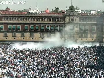 Marcha Generación Z: ¿Qué tanta gente hubo en el Zócalo de la CDMX?; Webcams captan movilización