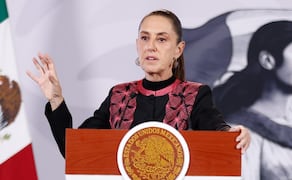 La presidenta Claudia Sheinbaum en la “Mañanera del Pueblo” el 2 de septiembre de 2026 en Palacio Nacional. Foto: Diego Simón Sánchez/ EL UNIVERSAL