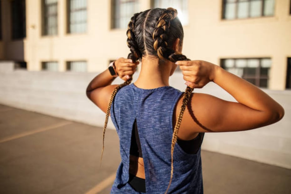 Trenzas de boxeadora. Foto: Unsplash