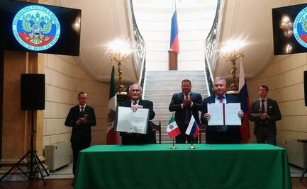 México y Rusia firman acuerdo de cooperación espacial