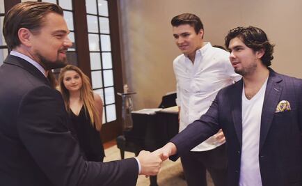 Hijo de Peña Nieto publica foto con Leonardo Di Caprio