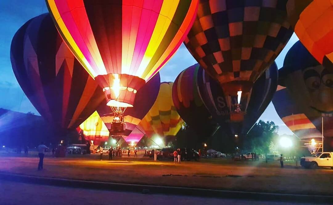 Durante la "Noche Mágica" los 20 globos serán iluminados. Foto: Facebook Air Fest México