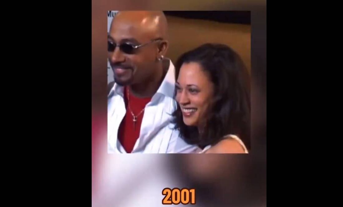 En Facebook y X circula el fragmento de un video que supuestamente muestra a la vicepresidenta estadounidense caminando de la mano de 'Diddy, pero no es él. Foto: Captura tomada de video