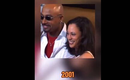 Desmienten video donde supuestamente Kamala Harris aparece posando junto al rapero 'Diddy' en 2001