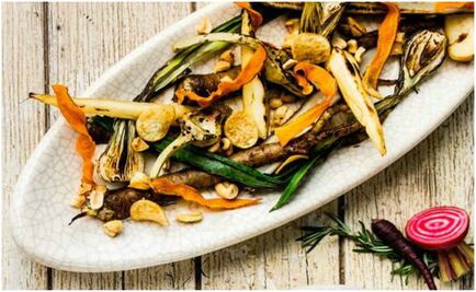 #RECETA Ensalada tibia de raíces