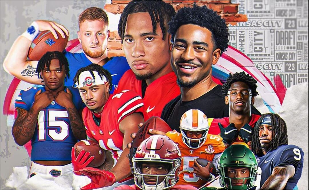 El draft de la NFL comenzó y las futuras estrellas llegan a sus nuevos equipos / Foto: NFL