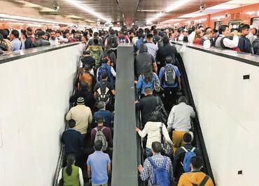 Ajustan movilidad en Metro Pantitlán