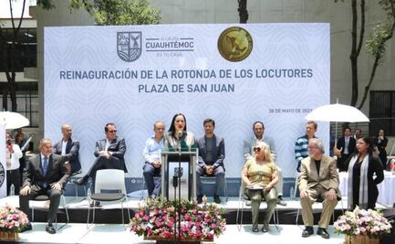 “Todos seamos voces críticas”: Sandra Cuevas reinaugura Rotonda de los Locutores en la Plaza San Juan