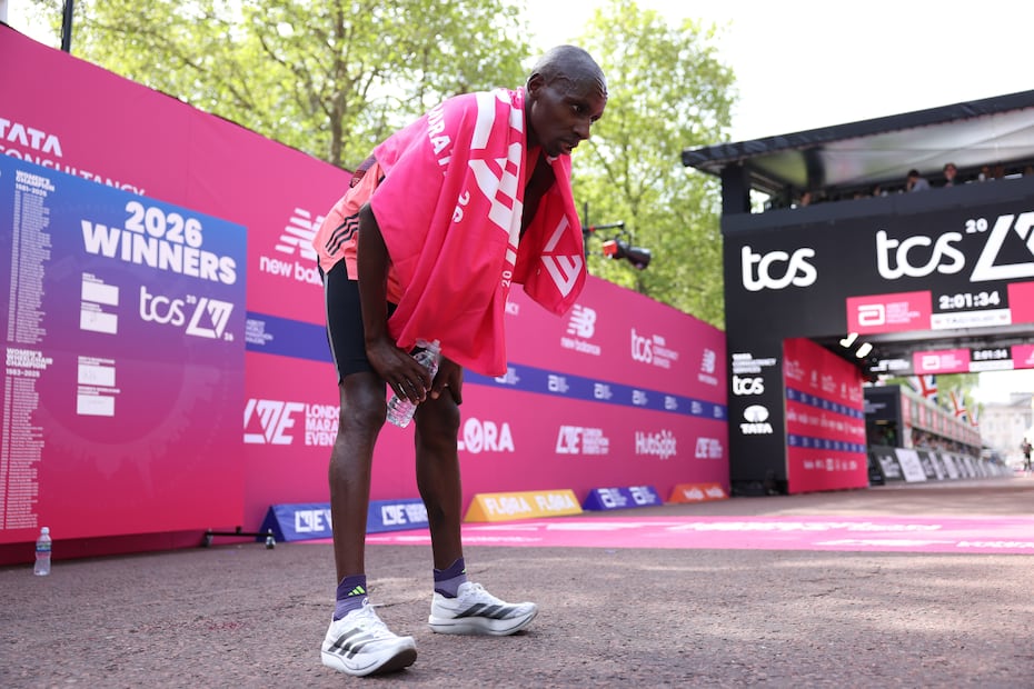 El keniano Sabastian Sawe rompe récord mundial en el Maratón de Londres - Foto: EFE
