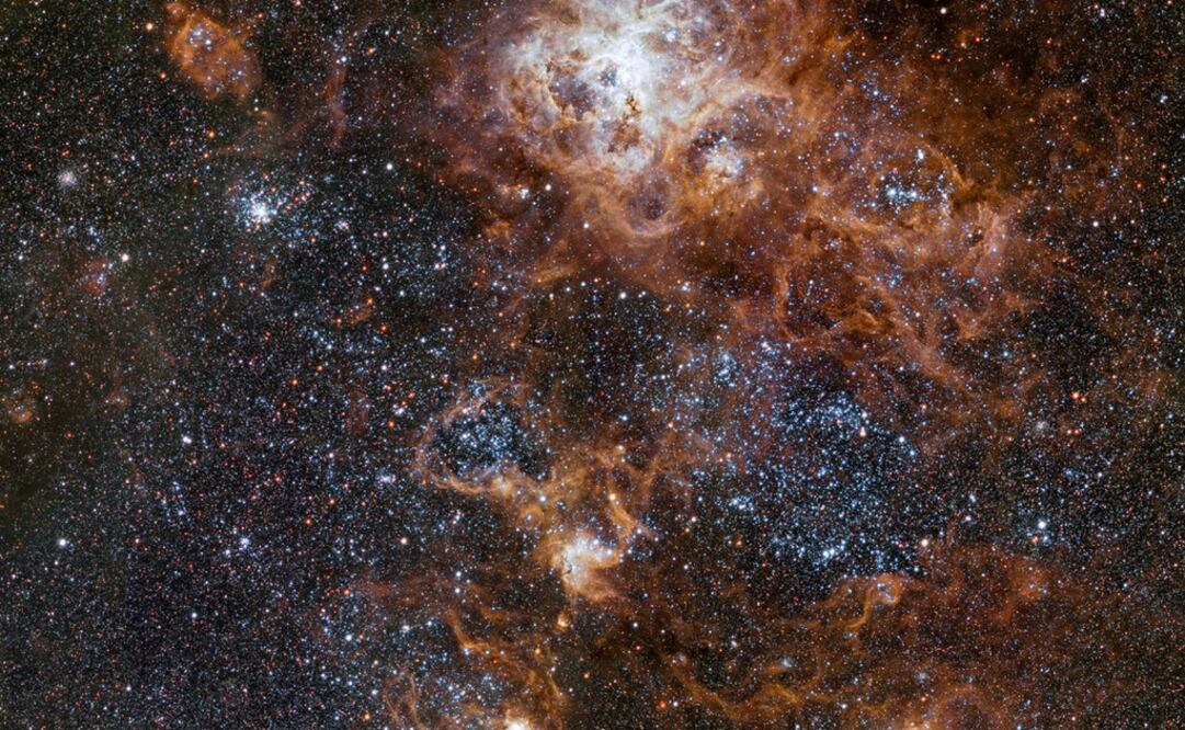 El telescopio de rastreo VST instalado en su observatorio en el Paranal logró captar con todo detalle esta nebulosa. Foto: ESO