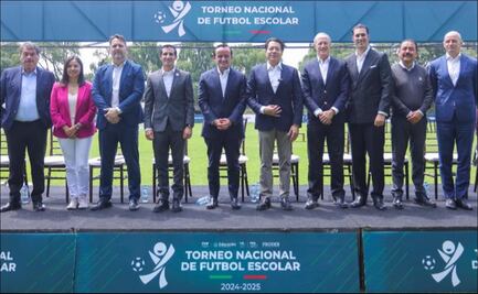 Federación Mexicana de Futbol, SEP y FIFA inauguran el primer Torneo Nacional de futbol infantil