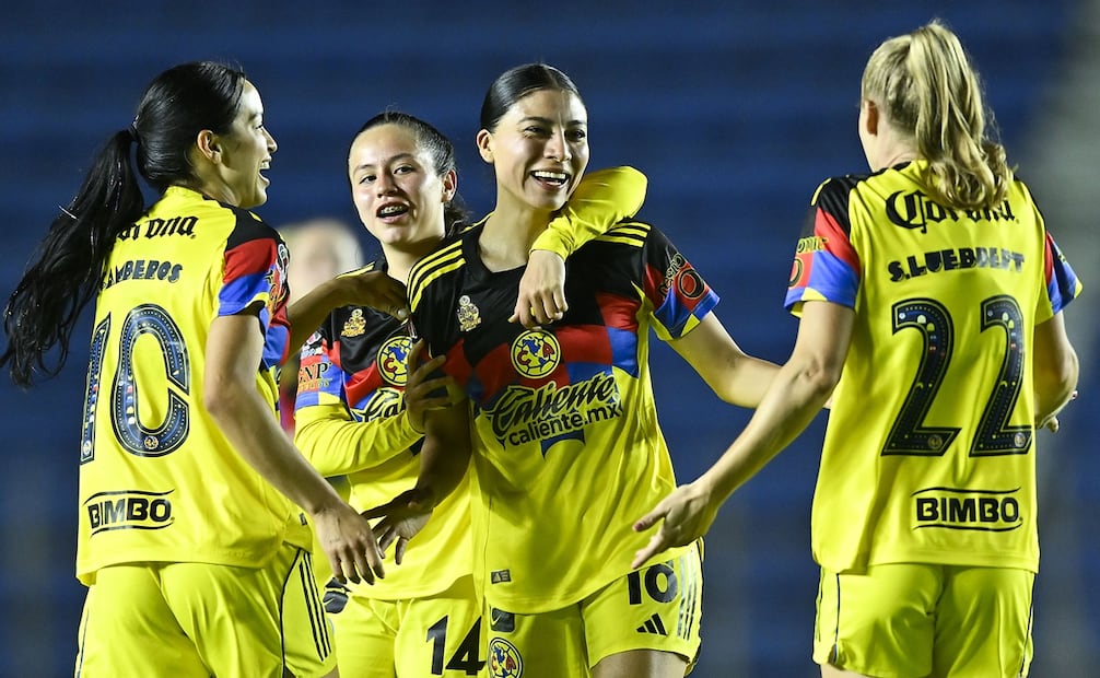 América acecha el liderato de la Liga MX Femenil. FOTO: IMAGO7