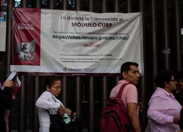 Entre confusión y dudas, primeros mexicanos tramitan la CURP Biométrica; acusan que no hay citas por Internet