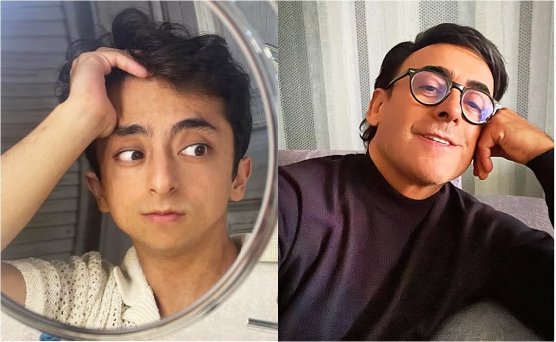 En redes, afirman que existe un parecido físico entre Adal Ramones y el hijo de María Elena Saldaña, Felipe Saldaña.
Fotos: Instagram