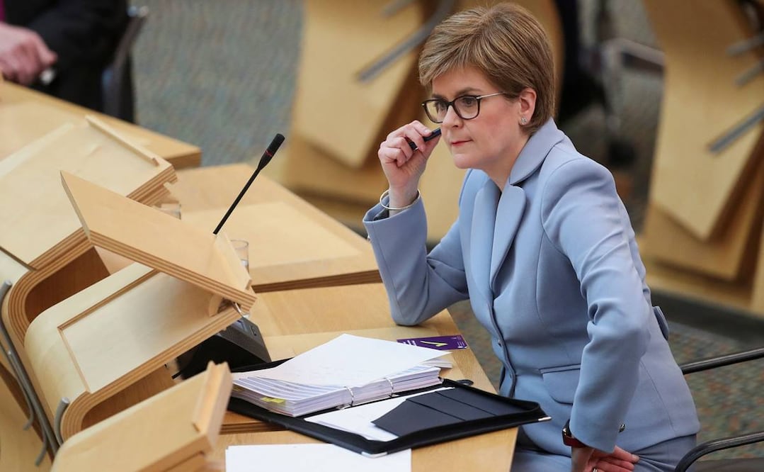 Nicola Sturgeon, primera ministra de Escocia. Foto: AFP