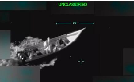 VIDEO: Trump anuncia que ataque de EU en el Caribe fue contra Tren de Aragua; Venezuela acusa que fue creado con IA