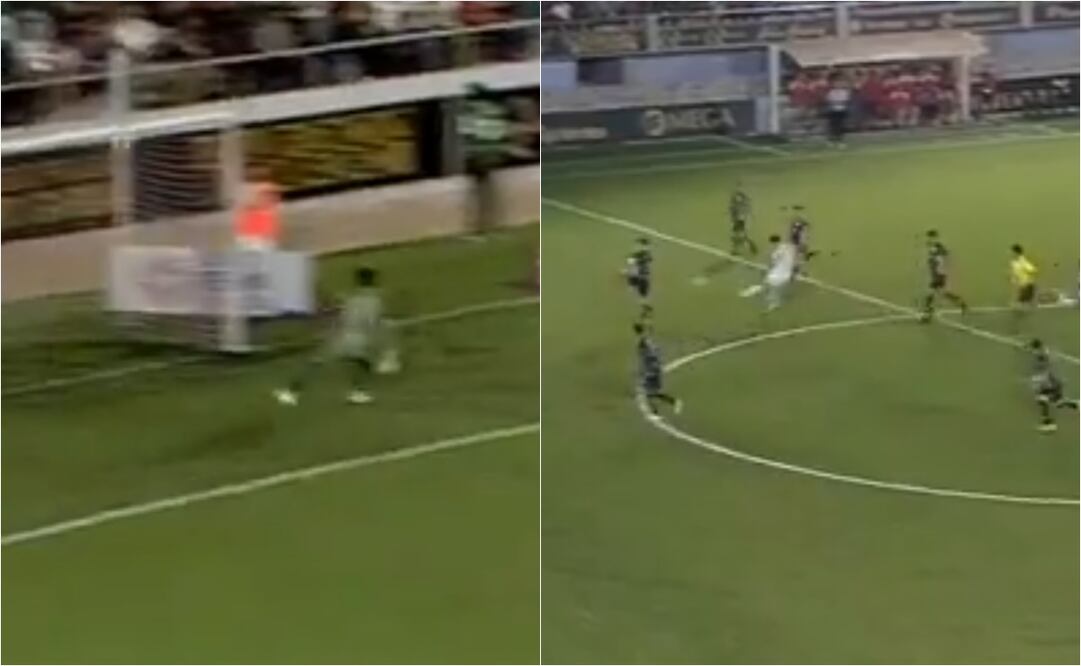 FOTO: ESPECIAL - El espectacular golazo de media cancha en la Liga de Expansión