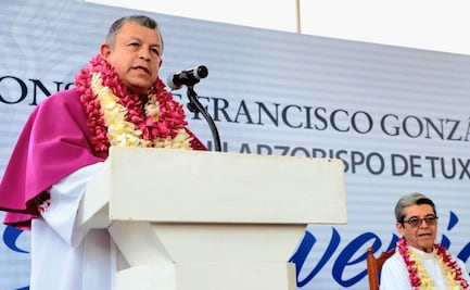 José Francisco González asume arzobispado de Tuxtla Gutiérrez y recuerda al Papa Francisco; "debemos ser artesanos de la paz", dice