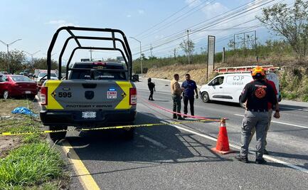 Mueren mujer y bebé tras ser atropelladas en carretera de Nuevo León; otra víctima de 24 años resulta lesionada