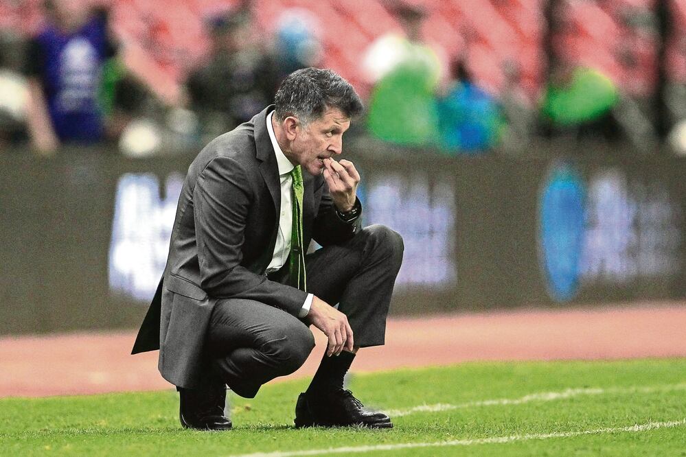 “Recuerdo las palabras de Ferg uson cuando yo estaba en el City... Me dijo: ‘En este nivel lo importante es que todos jueguen” JUAN CARLOS OSORIO Técnico del Tri (JAIME LÓPEZ. JAM MEDIA)