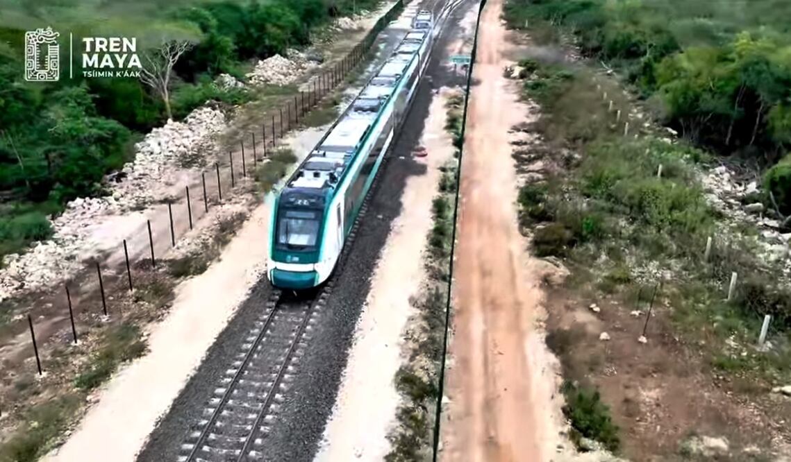 El Tren Maya brindará el servicio de transporte de pasajeros “con seguridad, confort y alta eficiencia”, afirma Lozano Águila. Foto: especial