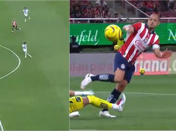 Así fue el primer gol de Chicharito Hernández con las Chivas