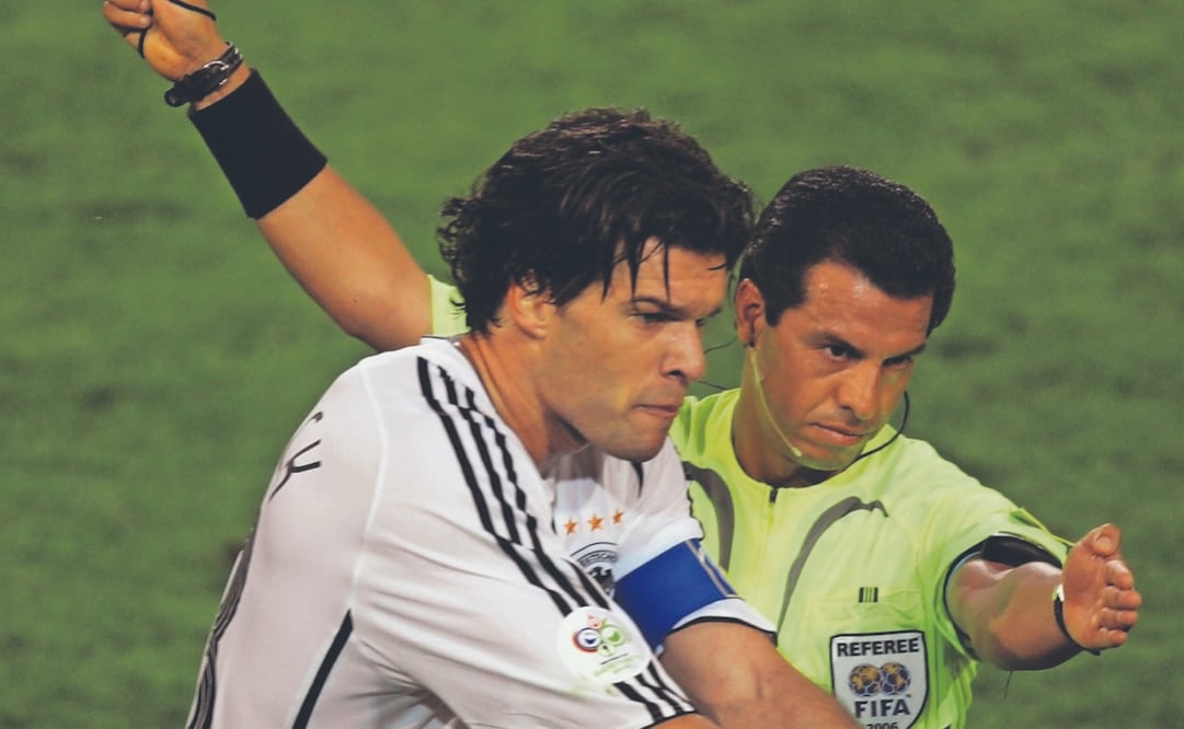 Armando Archundia dirigió la semifinal en Alemania 2006. Foto: Archivo/ EL UNIVERSAL