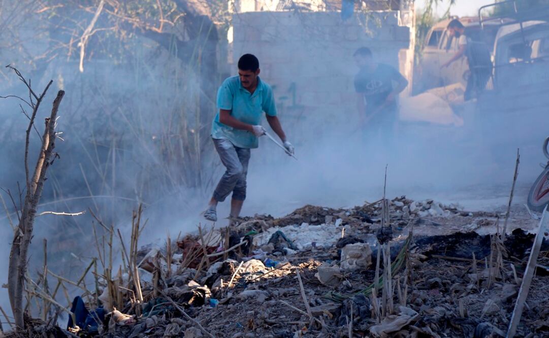 La Casa Blanca dijo que está "monitoreando de cerca la situación en la provincia de Idlib, Siria" (Foto: AFP)