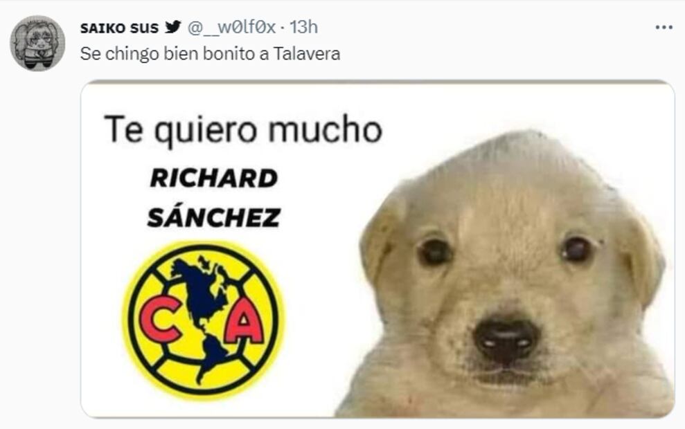 Meme del triunfo de América sobre Juárez