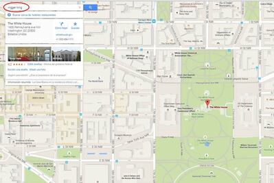 Otra pifia de Google Maps; término racista dirige a Casa Blanca