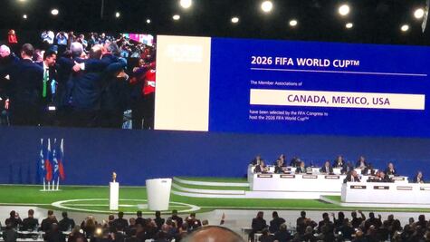 ​El Mundial 2026 será en México-Estados Unidos-Canadá