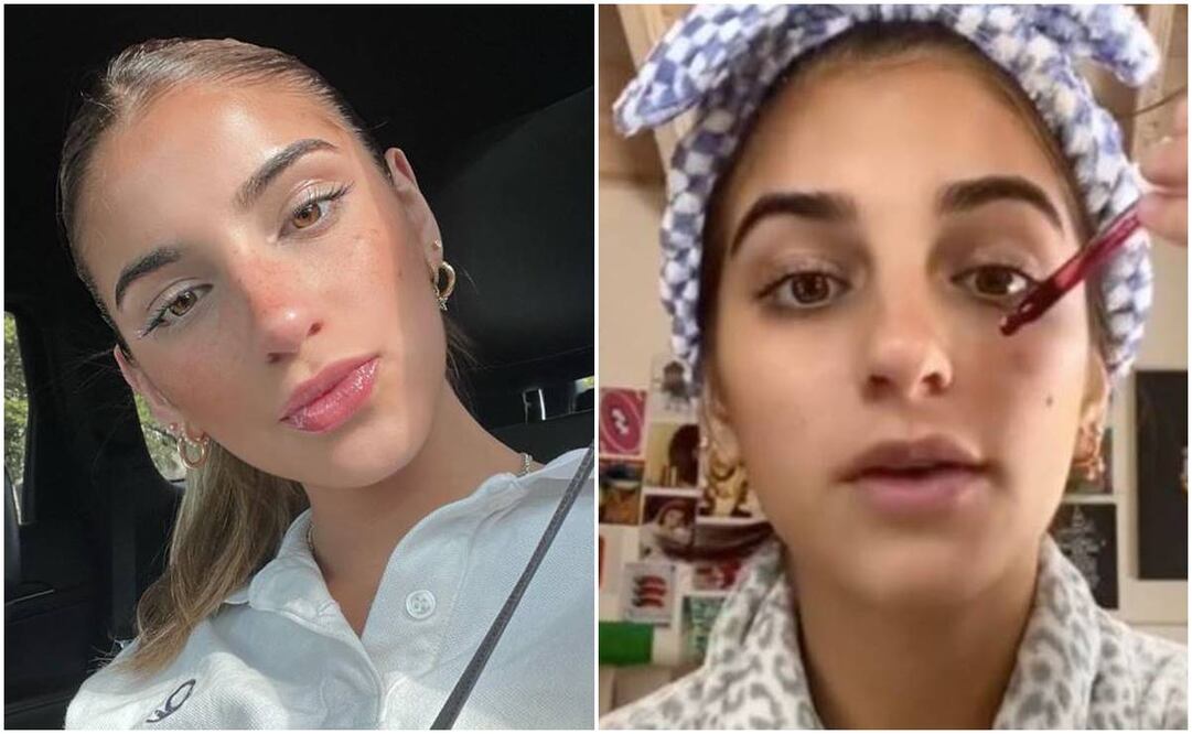 La hija de la actriz Mar de Regil recibió críticas por el uso de un producto en su rutina de skincare.