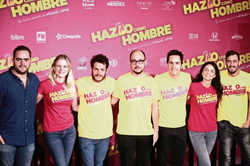 El elenco de la historia, cuyo tráiler lleva 18 millones de reproducciones. (ALEJANDRA LEYVA. EL UNIVERSAL)