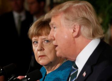 Alemania debe mucho dinero a la OTAN, acusa Trump tras reunión con Merkel