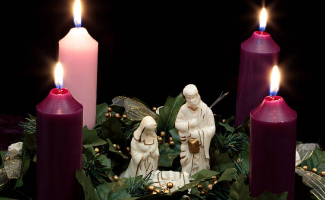 Corona de Adviento. Foto: Pixabay