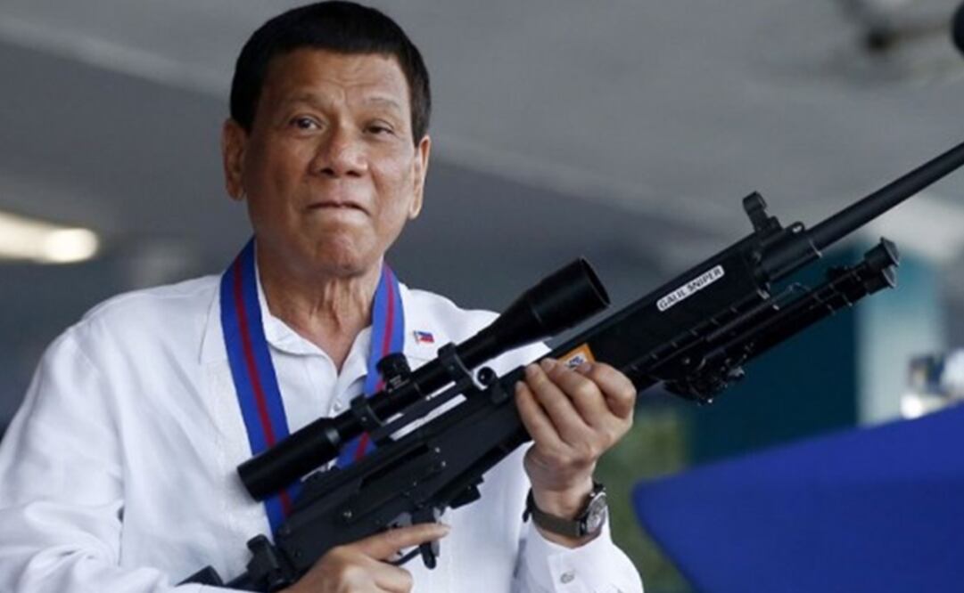 Rodrigo Duterte, presidente de Filipinas. Foto: AP 