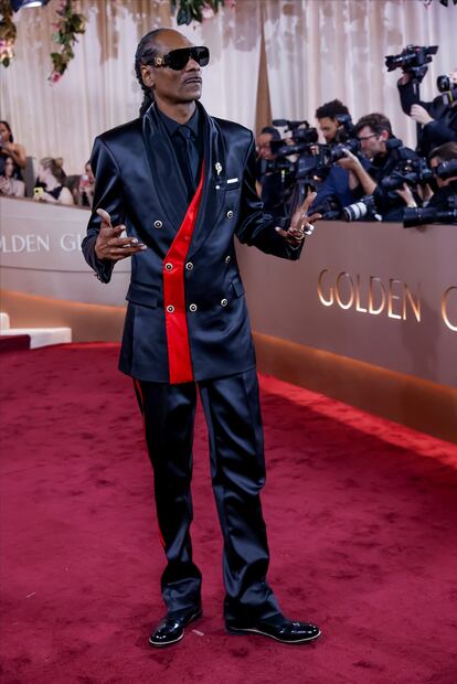 Snoop Dogg. Artists in various film and television categories are awarded Golden Globes by the Hollywood Foreign Press Association. EFE/EPA/JILL CONNELLY