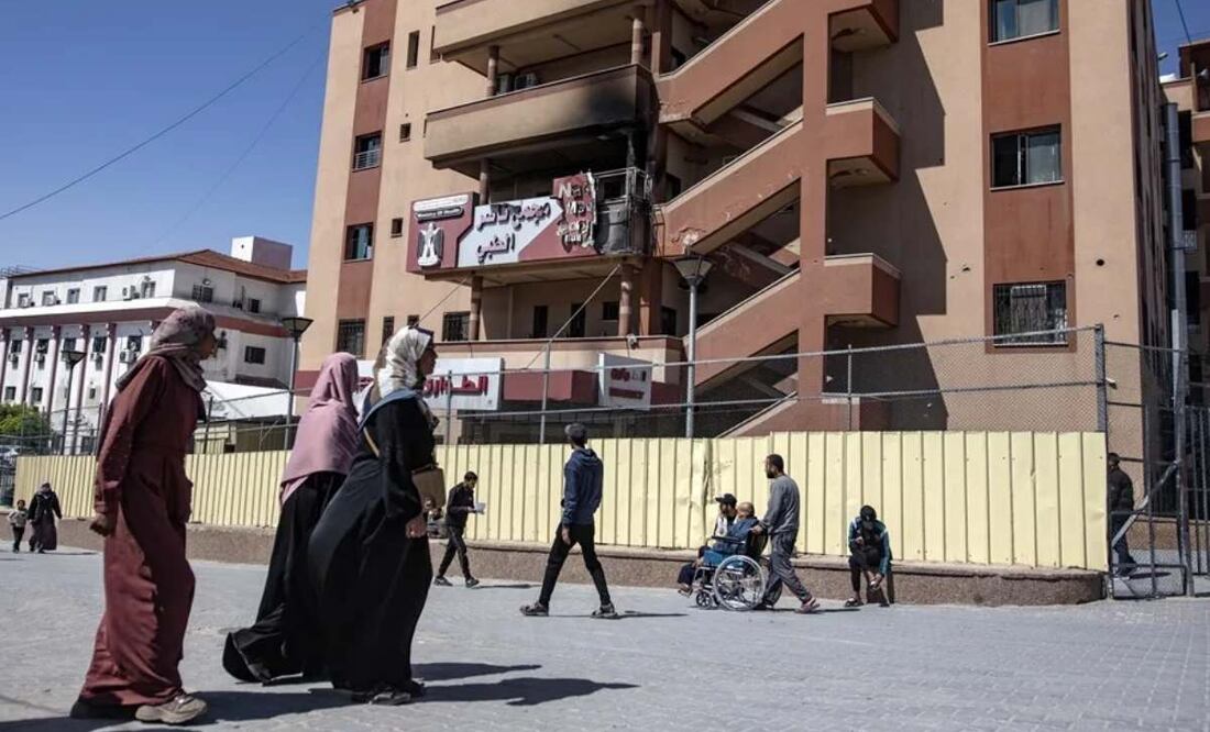 El hospital Nasser del sur de Gaza, en una imagen de archivo. Foto: EFE