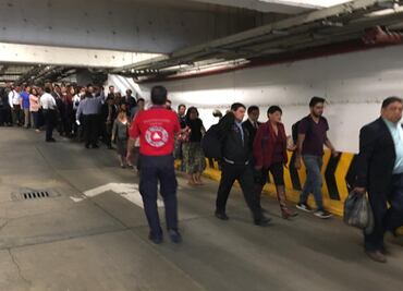 CNTE deja salir a empleados de San Lázaro