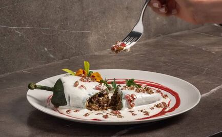 Receta: chiles en nogada del restaurante Fónico