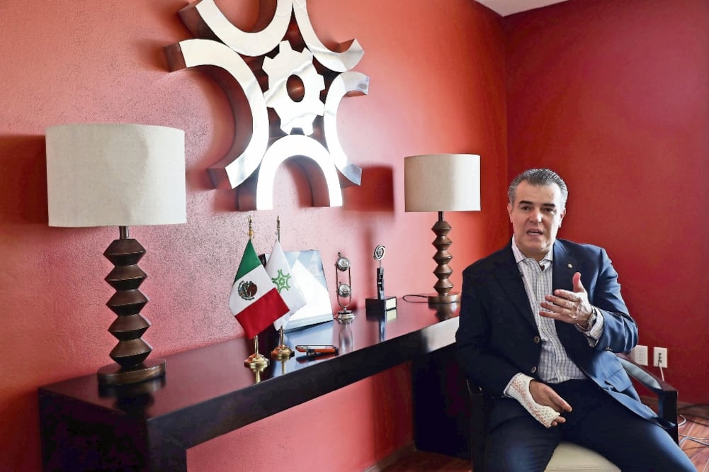 Francisco Cervantes Presidente de la Concamin (JUAN CARLOS REYES. EL UNIVERSAL)