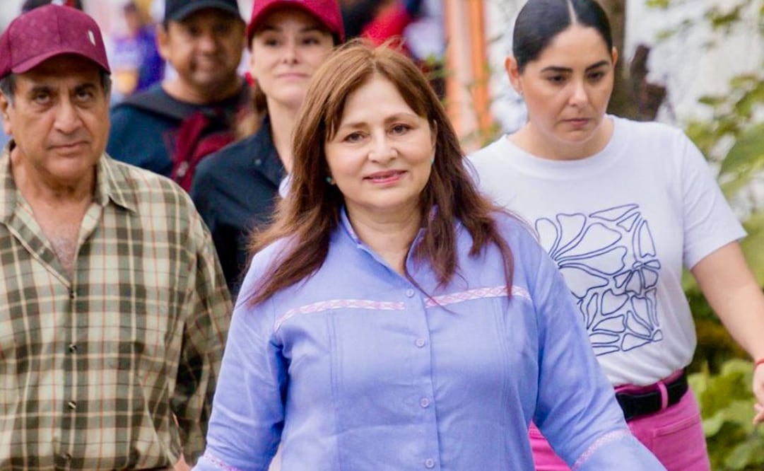 Rosalinda López Hernández ganó como senadora antes de fallecer. Foto: X @amigarosalinda