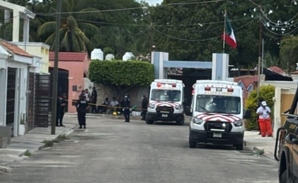 Elementos de seguridad llegaron a la zona para evacuar a las personas que podrían estar en riesgo (31/08/2025). Foto: Especial