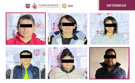 Capturan a líderes del Cártel de Tláhuac y De Los Tanzanios; aseguran dosis de droga y un arma de fuego