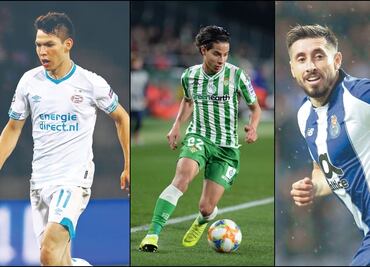 ¿Dónde y cuándo juegan los mexicanos en Europa?