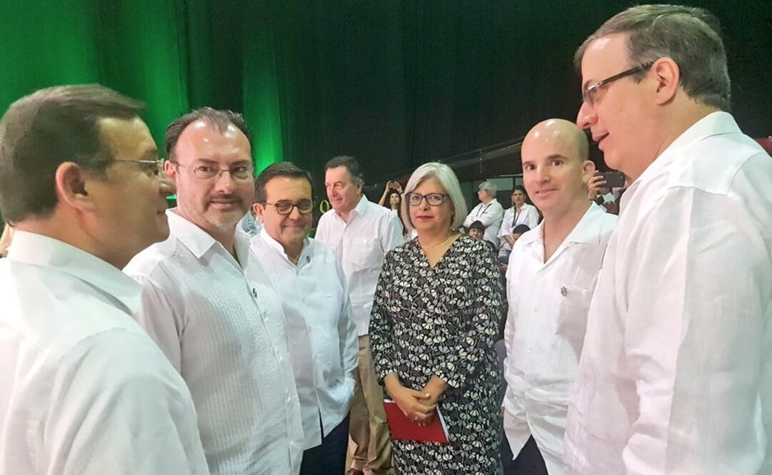 Márquez Colín estuvo presente en la XIII Cumbre de la Alianza del Pacífico. Foto: Twitter @Fabianrivera7